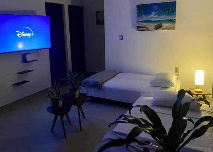 Appartement Depa Familiar Pb 6pax Con Alberca Rodeado De Restaurantes Zona Segura