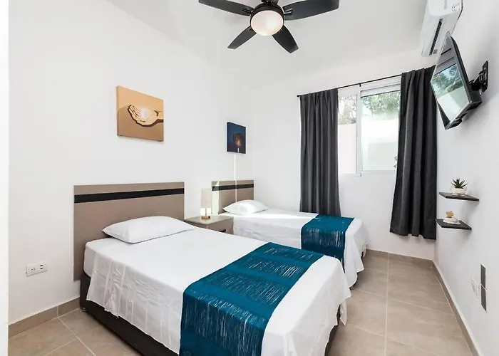 Depa Familiar Pb 6pax Con Alberca Rodeado De Restaurantes Zona Segura Appartement