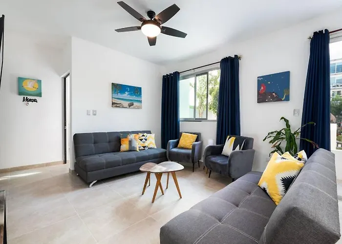Appartement Depa Familiar Pb 6pax Con Alberca Rodeado De Restaurantes Zona Segura Playa del Carmen