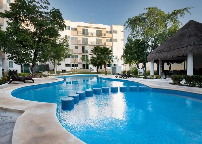 Appartement Depa Familiar Pb 6pax Con Alberca Rodeado De Restaurantes Zona Segura